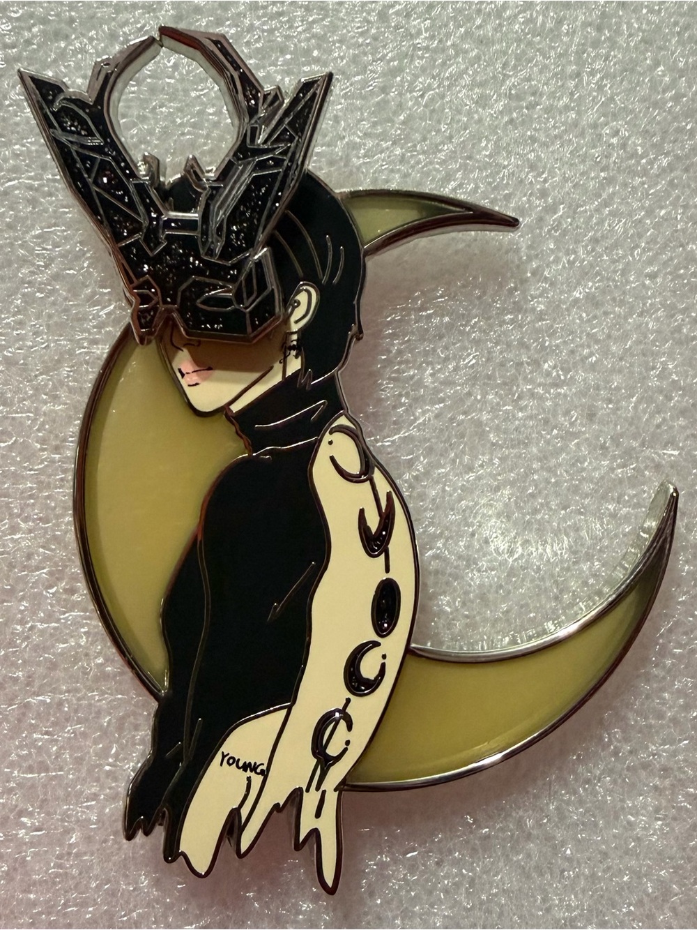 BTS Jimin Shadow of Chaos Enamel Pin